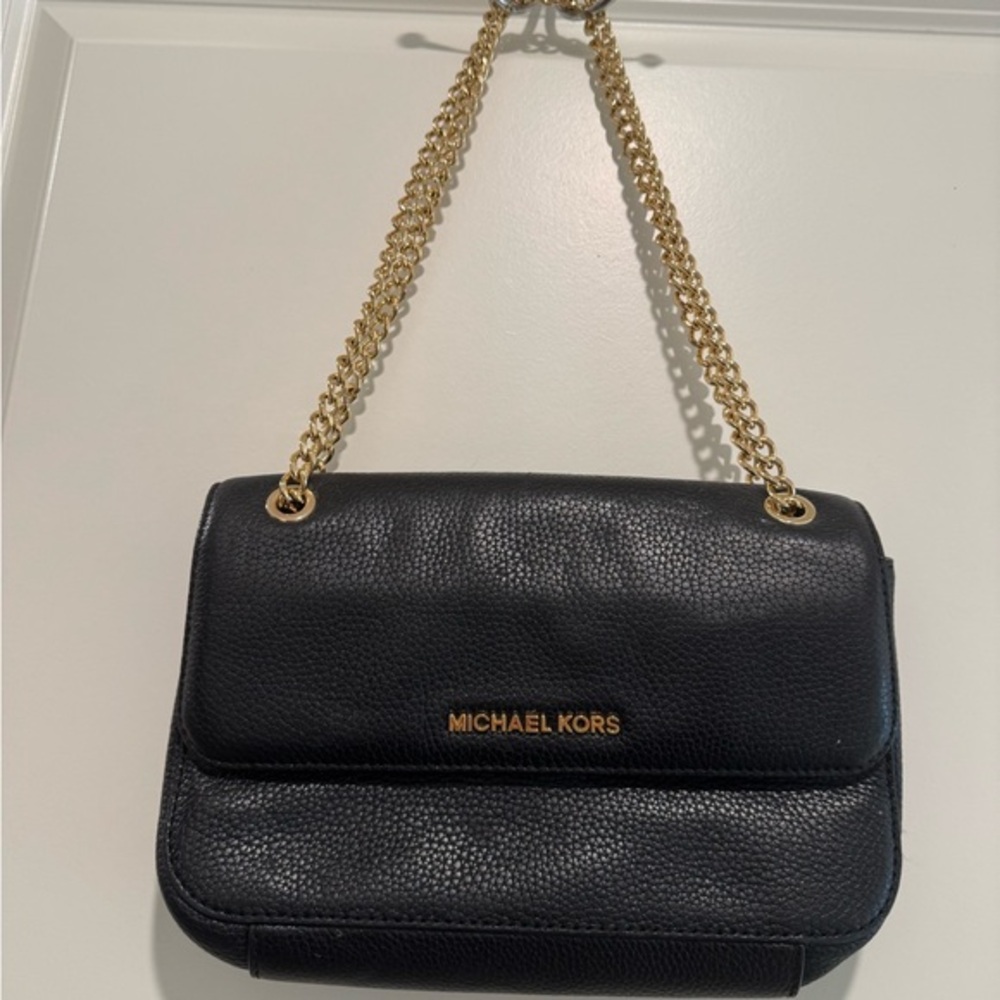 Bag black and gold